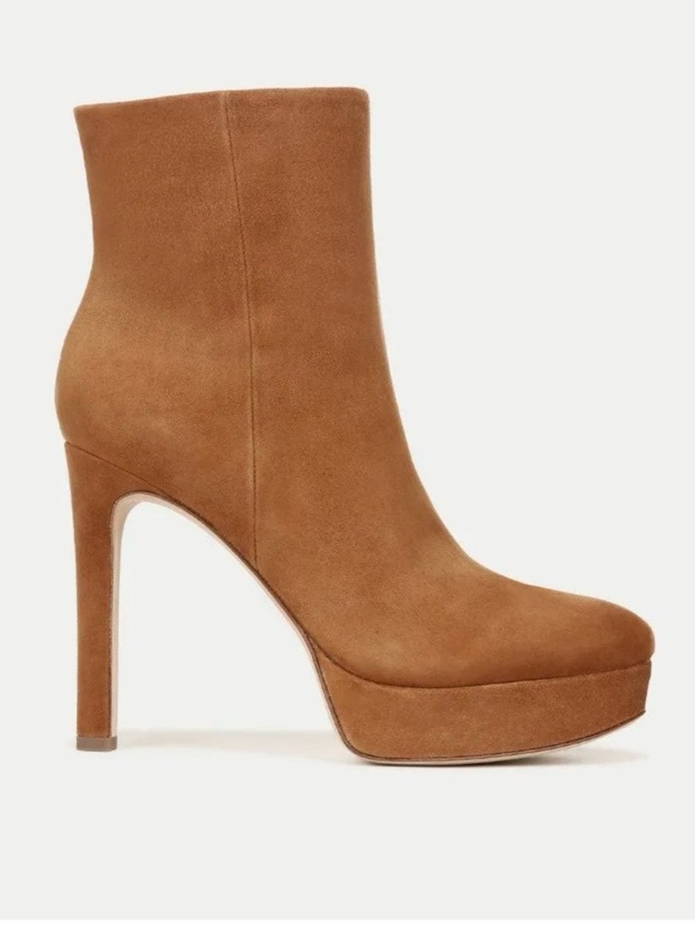Veronica Beard Dali Suede Platform Booties